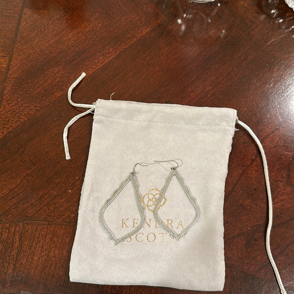 Kendra Scott Silver Earrings